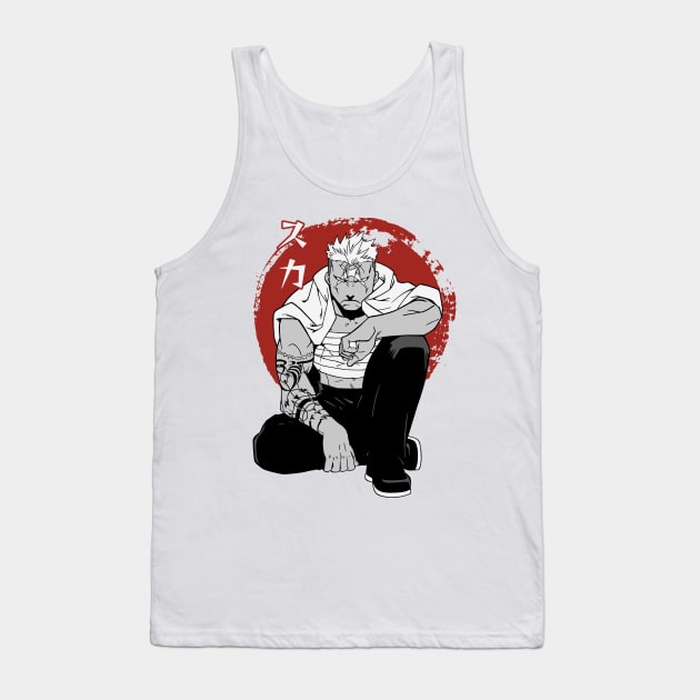 Scar Tank Top by Brok Design